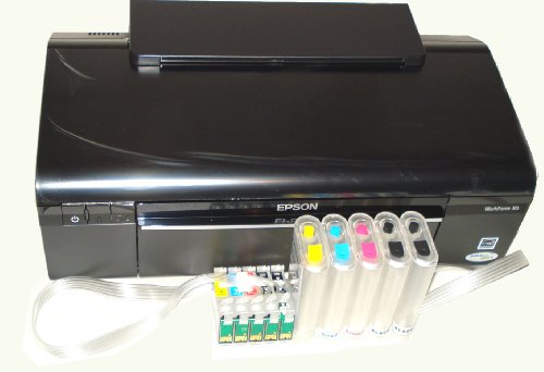 Brand NEW Epson Printer Stylus Workforce 30 with Empty Ciss for Pigment or Sublimation Ink On Sale
