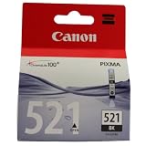 Canon CLI-521 Cartuccia nera per Pixma MP980,MP630,MP620,MP480,iP3600,iP4600di Canon