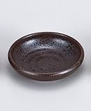 黒伊賀うず深口2.7皿 5個組 【美濃焼 小皿】