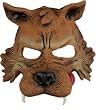 Big Bad Wolf Half Mask Adult Accessory