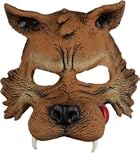Big Bad Wolf Half Mask Adult Accessory