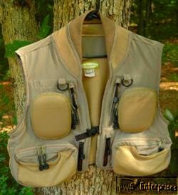 Rivendell Z-tech Fly Fishing Vest Pack 24 Pockets New M