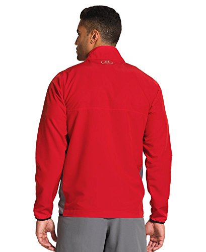 Under Armour Men's UA Vital Warm-Up Jacket Large RISK RED