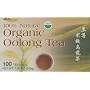 TwinPeak - All Natural Organic Oolong (Wu Long) Tea - 100 Individually Wrapped Tea Bags (7 Oz)