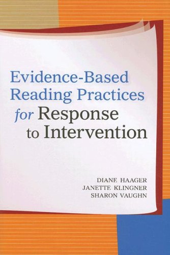 Books: Evidence Based Reading Practices for Response to Intervention