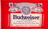 BUDWEISER BEER FLAG
