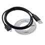 LG Xenon GR500 Sync & Charge USB Cable (Black)