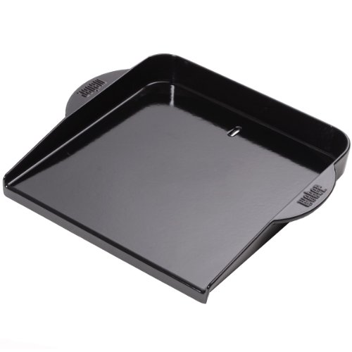 Plancha en fonte emaillée Weber - Pour barbecue à gaz