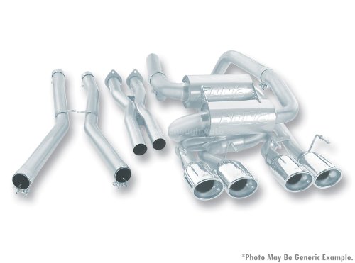 Borla 140131 S-Type Cat Back Exhaust System Kit CHEVROLET CORVETTE