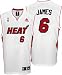 Lebron James Youth White Replica Basketball Jersey by Adidas (XL=18-20)