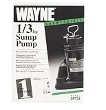  : 1/3 HP Submersible Sump Pump SPF33