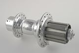 White Industries H3 Road Cassette Hub, Silver Polish, Shimano-compatible, 130 mm 32H