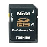 16 GB SDHCKarte KlaToshiba 16GB Secure Digital High Capacity Speicherkarte (SD HC Class 4 Card)von "Toshiba"