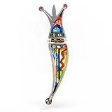 Bright Paisley Dangle Pin from the Artazia Collection #1603 GP OP