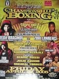 SULTAN TIMUR IBRAGIMOV SHAMONE ALVAREZ AUTOGRAPHED POSTER (WRESTLING)