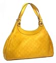 Gucci 231820 Yellow Guccissima Signature Leather Hobo Hangbag
