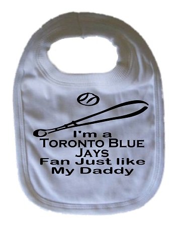 Toronto Blue Jays Baseball Bib Funny Bib Personalized Bib