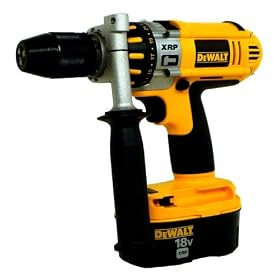 DeWALT DC925KA Heavy-Duty XRP 18-Volt Ni-Cad 1/2-Inch Hammerdrill/Drill/Driver Kit