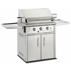 OCI E30BQRN Stainless Steel / Natural Gas 30 Inch 30-Inch Outdoor Barbeque Grill with Rotesseri using Natural or Liquid Propane Gas E30BQR