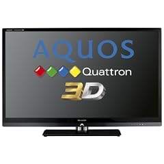 Sharp LC46LE830E 117 cm (46 Zoll) 3D LED-Backlight-Fernseher, Energieeffizienzklasse A (Full-HD, DVB-T/C/S, Smart TV) Schwarz