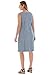 Jessica London Women's Plus Size Cotton Denim Sheath