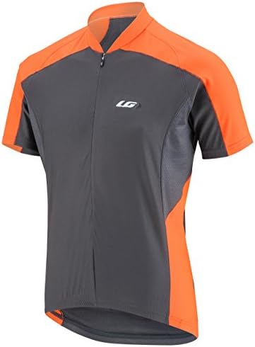 Louis Garneau Men's Mistral Vent Cycling Jersey (Asphalt, XXX-Large)