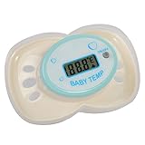OddBitsnBobs Great Value Thermometer & Body Tester Health Care Creative Cute Baby Nipple Thermometer with Screen