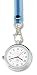 Nurse Lanyard Medical Watch Necklace Military Time~Blue