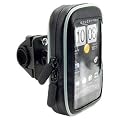 Navitech wasserfeste Fahrrad-Halterung und Tasche f�r Smart Phones & Handys inkl. HTC Modelle: Touch Pro, Touch Pro2, Touch2, Touch Diamond2; HTC wildfire, legend, HD mini, smart, hero, Dream, HD7; HTC 7 Mozart, Trophy, Pro; HTC Desire Z, Desire, Desire HD, Nexus One, Tattoo, Snap, Magic, Shift, Advantage; HTC P3300, P3600, P6300, P4350, S620, S310A, & HTC S710