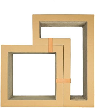 KATRIS L+O Shape 2 Block Cat Tree Condo Furniture