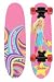 Girl`s Pink Barbie 21 Inch Skateboard