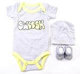 Nike 3 Piece Infant Set Size 0-6 Months Grey