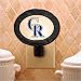 Colorado Rockies MLB Art Glass Nightlight