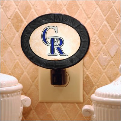 Colorado Rockies Tiffany Night Light