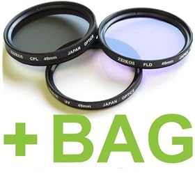 NEEWER® 49mm Filter Kit For Minolta DIMAGE 7/7i/7Hi/A1/A2/A200
