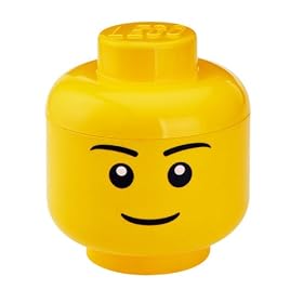 Lego - T�te De Rangement Jaune Gar�on