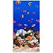 Above-Ground Pool 20 GA. 48â? Aquarium Tile Beaded Vinyl Liner- 16' X 40' OVAL