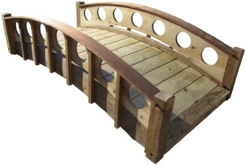 SamsGazebos6' French Ring Bridge, Treated