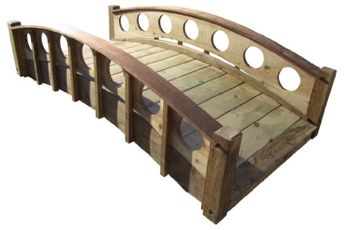 SamsGazebos6' French Ring Bridge, Treated