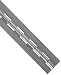 Stainless Steel 316 Continuous Hinge without Holes, Unfinished, 0.072