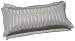 Royal Sateen Julienne 10-By-20-Inch Boudoir Pillow, Platinum