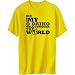 T-Shirt Yellow  Me & My O Daiko Will Conquer The World  Instruments