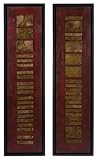 Imax Shanghi Accent Painting set of 2 50x13.25