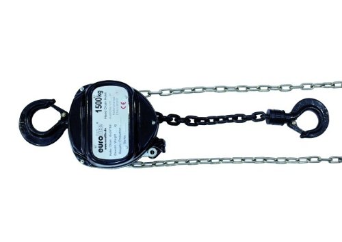 EUROLITE Kettenzug 6M/1.5T schwarz