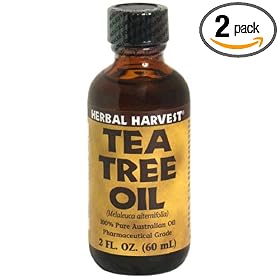 Herbal Harvest Tea Tree Oil, 2 Ounces (Pack of 2)