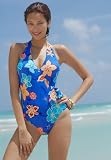 Floral Surplice Maillot