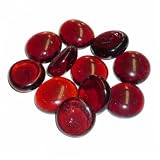 Produkt-Bild: Glasnuggets 20-25 Glassteine 2cm Rot