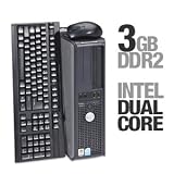 Dell OptiPlex GX520 3HGX0C1 Desktop PC - Intel Pentium D 820 2.8GHz, 3GB DDR2, 500GB HDD, DVDRW, Windows XP Pro (Off-Lease)