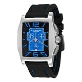 Best Buy Stuhrling Original Men’s 204A.331679 Sportsmans Fleet Street Swiss Quartz Chronograph Day and Date Black Watch Pink Chronograph Watch