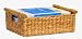 The Basket Lady DVD or Paper Storage Basket in Water Hyacinth